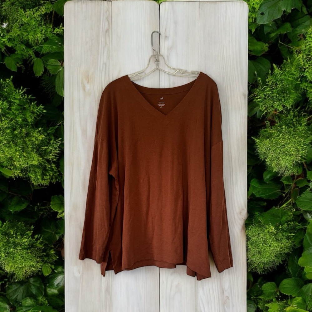 J.Jill Simply Supima V-Neck Tunic